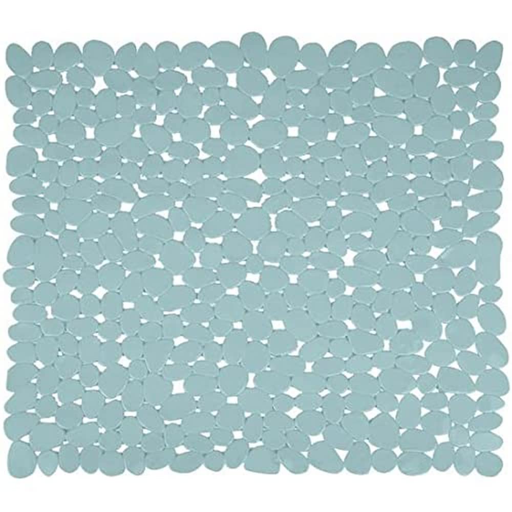 MSV "Pebbles Shower Mat, Grey, 53 x 53 cm