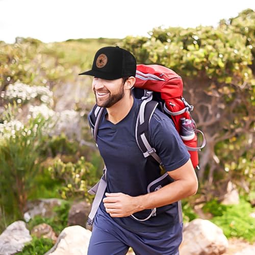 Casleovf Fathers Day Cap Gifts from Daughter Son, Adjustable Baseball Cap, Dad Birthday Gifts for Stepdad Grandad, Fathers Day Presents for Daddy Husband Men on Christmas Anniversary Black