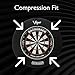 Viper Defender Backboard & Sisal/Bristle Steel Tip Dartboard Bundle