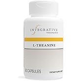 Integrative Therapeutics L-Theanine - Stress Response Support for Demanding & Busy Lifestyles* - Calmness & Relaxation Support* - Amino Acid Supplement - 60 Capsules (30 Servings)