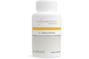 Integrative Therapeutics L-Theanine - Amino Acid Supplement for Stress & Relaxation Support* - Vegan, Gluten-Free & Dairy-Free - 60 Capsules (30 Servings)