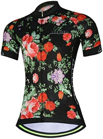 Womens Cycling Jersey Aogda Short Sleeve Bicycle Girls Bike Clothing Wear/Shirt D914 (A Shirt, M)