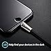 Alyee USB Type C Cable, 2 Pack 6FT+6FT USB C to USB A Charger Cable with LED Light Gaming USB C Cable Fast Charging Cord Compatible with Samsung Galaxy Note 8, S8, S8 Plus, S9,S9 Plus, LG G6 G5- Black