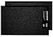 2-Pack Indoor Outdoor Mat for Home, Office, RV, and More, Black Door Mats for Entryway, Garage, Kitchen, Patio, Bathroom, 17 by 29.5-inch Ribbed Door Rugs for Entrance, Safe & Durable Home Entry Rugs