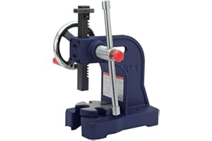 PALMGREN 9661101-1 Ton Arbor Press w/Depth Stop