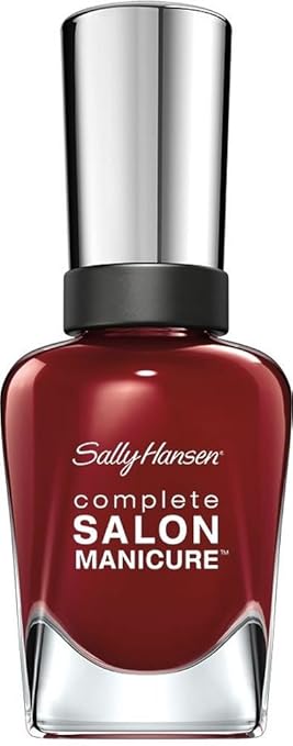 Sally Hansen Complete Salon Manicure Nagellack Nr 610 Red Zin 1er Pack 1 X 15 Ml Amazon De Beauty