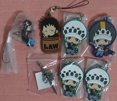 Amazon One Piece ワンピース トラファルガー ロー ラバーストラップ ラバスト 樽コレ セット 麦わらストア ワンピースタワー アニメ 萌えグッズ 通販
