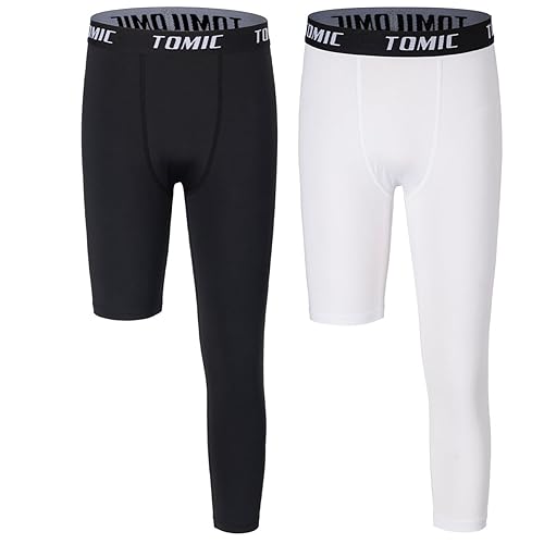 Nike Pro Leggings Boys' Compression Leggings 3/4 Length Sports