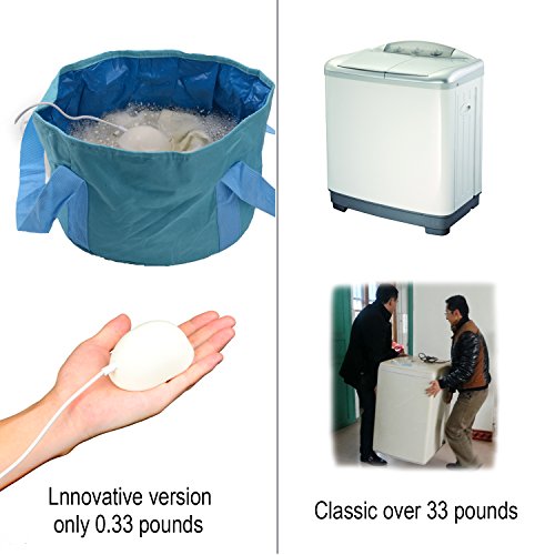 WEGWANG Multifunctional Mini Watersaving Washing Machine for Traveling