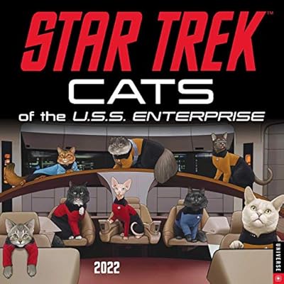 2022 Star Trek: Cats of the Enterprise Wall Zambia Ubuy