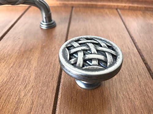Sonoma Cabinet Hardware Napa Knob Antique Pewter NEW Kitchen Custom Solid Knob Knobs