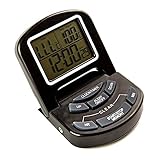 CoZroom Instant Read Digital Cooking Thermometer Probe with Meat Thermometer Timer and Hinged Display for BBQ, Kitchen, Grill