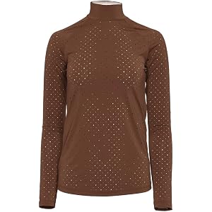 Dapplebay Aircut Mock Neck LS Top