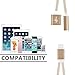 Gold Braided Lightning Cord to 3.5mm Headphone Jack Splitter Adapter & Charger Cable Converter for iPhone 7/ 7 Plus
