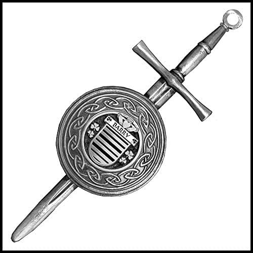 Amazon Com Barry Irish Dirk Coat Of Arms Shield Kilt Pin