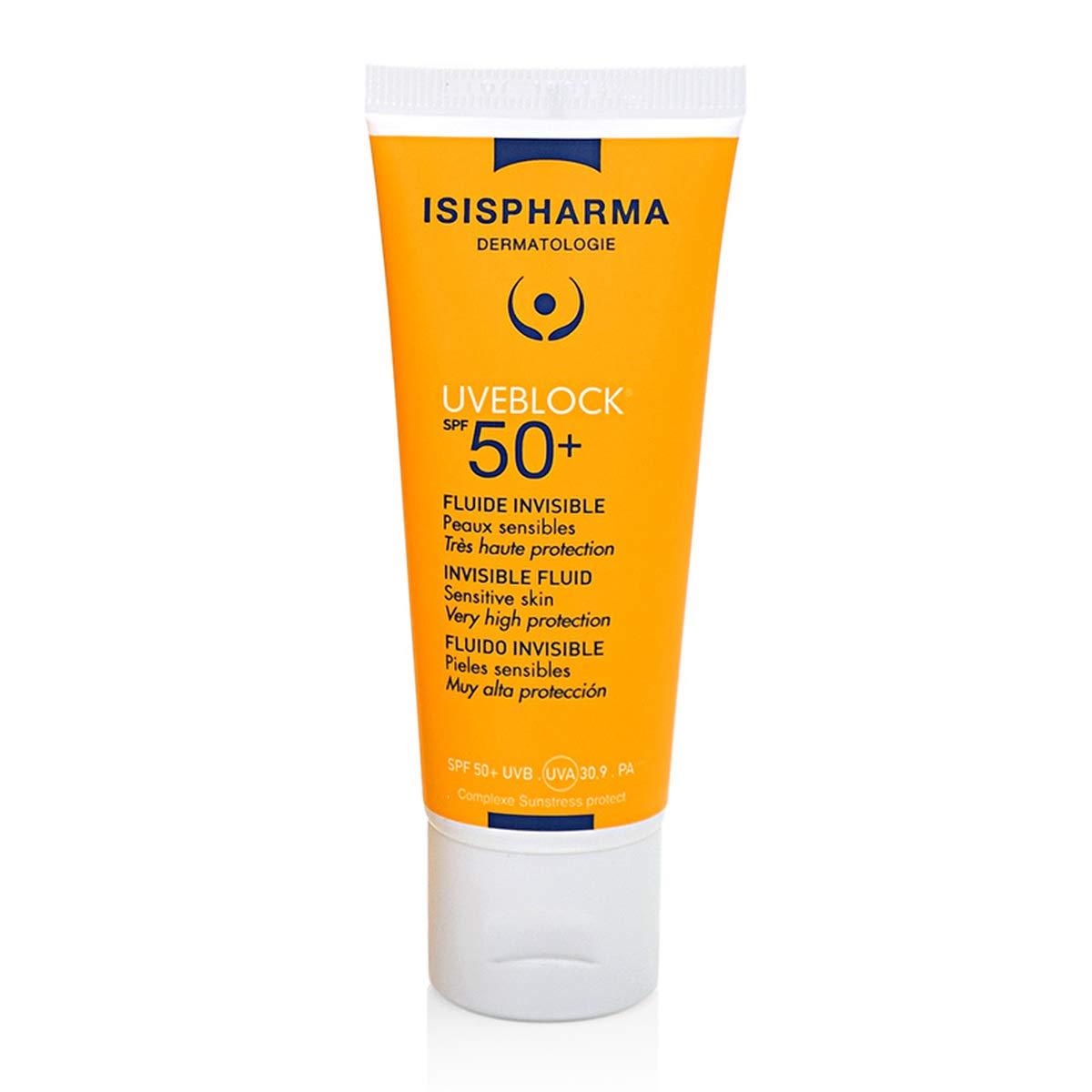 ISISPHARMA - Uveblock SPF 50+ Invisible Fluid - Sun Protection 40 ml