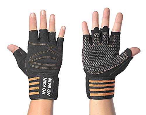 image for Century Star Weight Lifting Gloves for Gym to Support Wrist and Protec