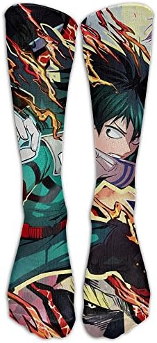 My Hero Anime Academia Women Comfortable Over Knee High Athletic Socks