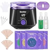 Bestidy Waxing Kit for Women Men Hair Removal with