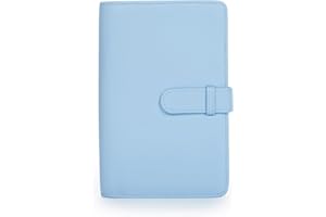 Phetium 108 Pockets Mini Photo Album for Fujifilm Instax Mini Film,Polaroid Snap,2x3" Photo,Kpop Photo Card,Wallet Album Book for Instax Mini 12/11/40/7+/EVO/99 (Pastel Blue)