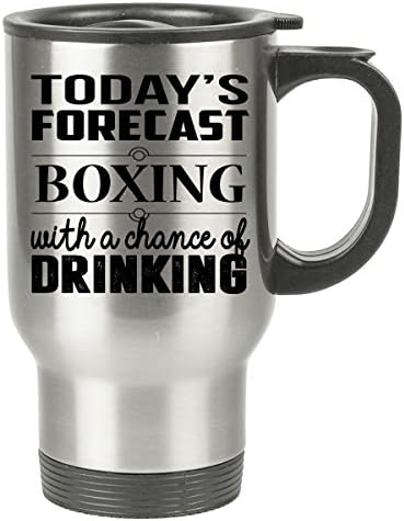 BOXING Travel Mug - BOXING Gifts - Stainless Steel Travel Mug, Coffee Cup
