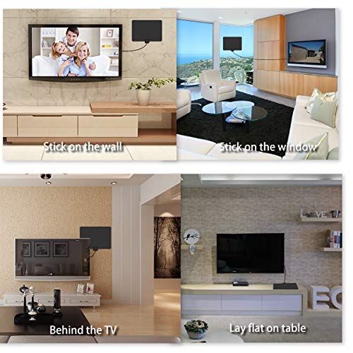 4 TV+Antenna+Range+Support+Television+Detachable
