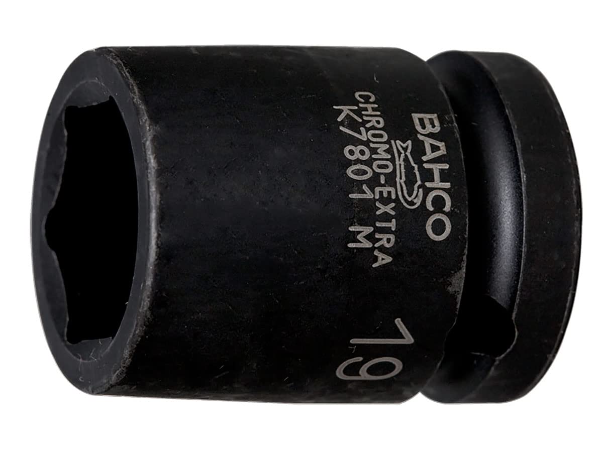 Bahco K7801Z-11/16 Hexagon Socket, Black, 1/2-11/16-Inch