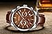KASHIDUN Men's Wrist Watches Casual Quartz Military New Watch 24Hours Fashion Design Date-Brown.929-YZP