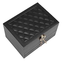 Eapmic 3 layer Eyeglass Sunglass Storage Watch Box