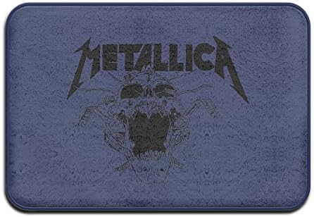 Metallica Logo Design Welcome Mat Doormat Outdoor Funny