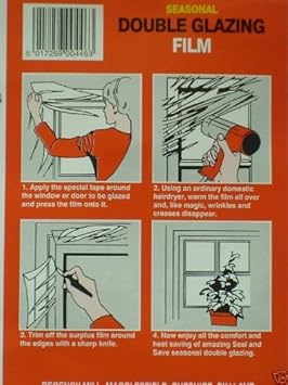 SEAL N SAVE BY STORMGUARD Set zur Fensterisolierung (6m2)