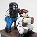 Bits and Pieces - Baseball Mechanical Coin Bank- Collectible Cast Iron Mechanical Bank - Slide Home and into Savings