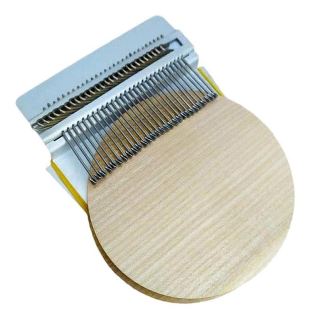 BBABBT Mini Loom Speedweve Type Weave Tool,Wooden DIY Hand-held Miniature Loom,Multi-Craft Braiding Patching Machine for Beginners Can Be Mended Beautiful and Easily