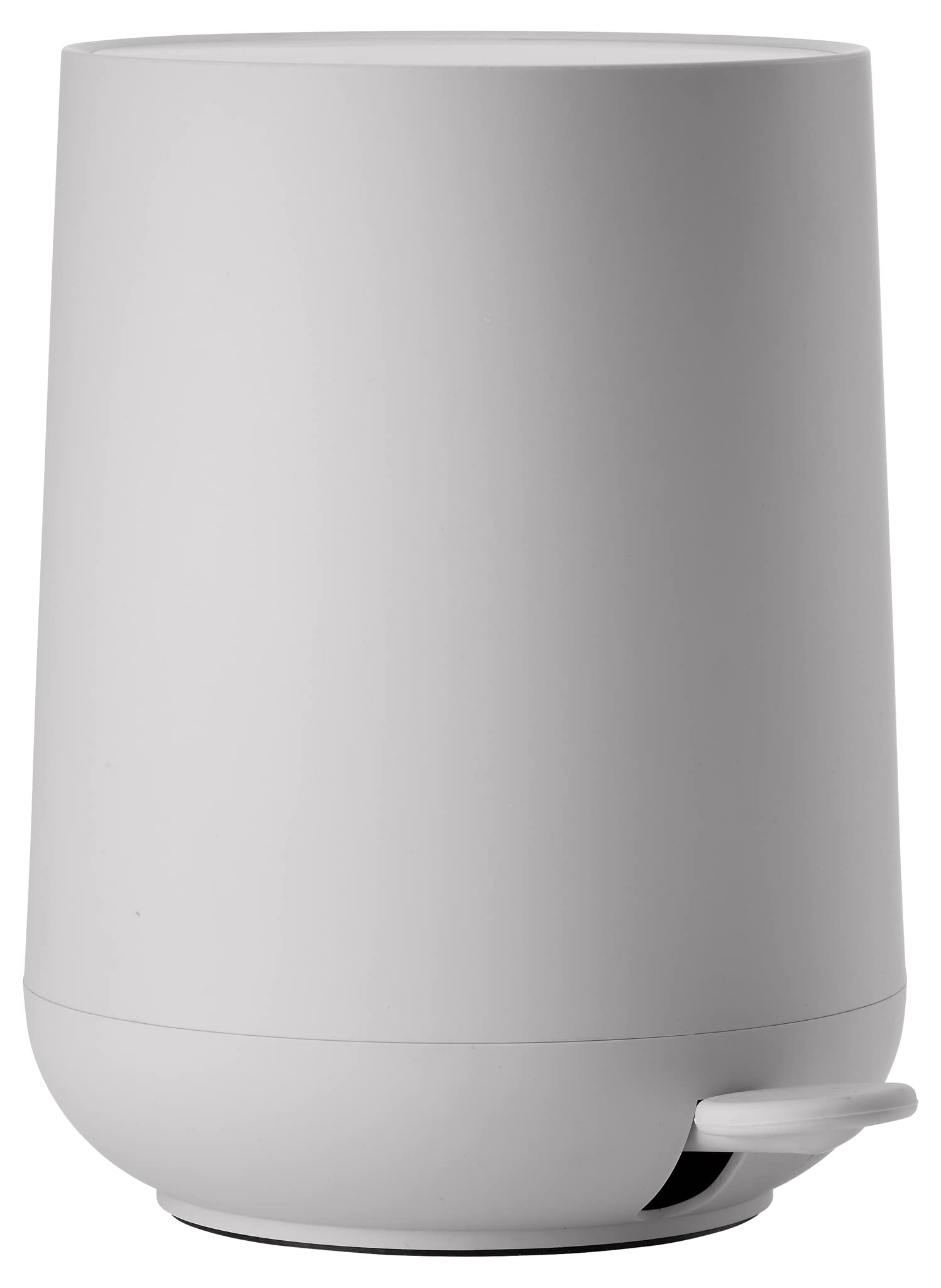 Zone Denmark Nova Bathroom Bin, Cosmetic Bin, Bathroom Waste Bin, Diameter 20.5 cm, Height 23.5 cm, Capacity 3 Litres, Soft Grey — image 1