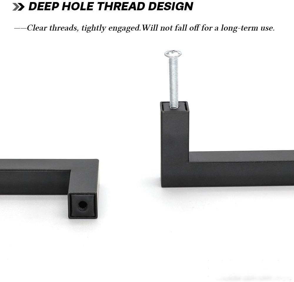 Lontan Tirador de barra de acero inoxidable cepillado para armarios