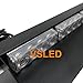 VSLED 2-16 LED 32 Watt Blue LED Light Car Truck Emergency Beacon Light Bar Exclusive Split Visor Deck Dash Strobe Warning LightBar …
