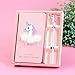 DPIST Unicorn Journal Gel Pens Set －Lovely Birthday Gifts for Girls of All Ages: 3 4 5 6 7 8 9