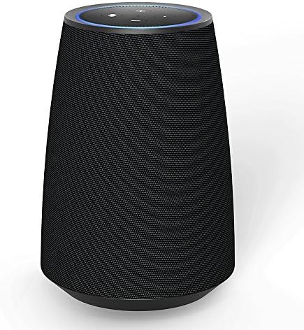 MOKCAO POWER+ New Cordless Speaker with Battery Base for Echo Dot 2nd Generation, 20W Powerful Sound, 5000mAh Power Bank -Carbon