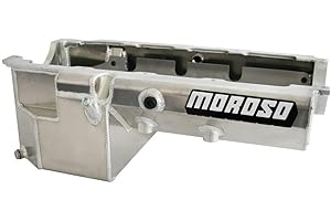 Moroso 20385 Eliminator Style Oil Pan with Partitioned Tray for Chevy Big-Blocks Engines