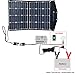 ACOPOWER 12V 70 Watt Foldable Solar Panel Kit; Portable Solar Charger Suitcase of 2x35W Monocrystalline Module & 5A Charge Controller for RV, Boats, Camping; w USB 5V Output as Phone Charger