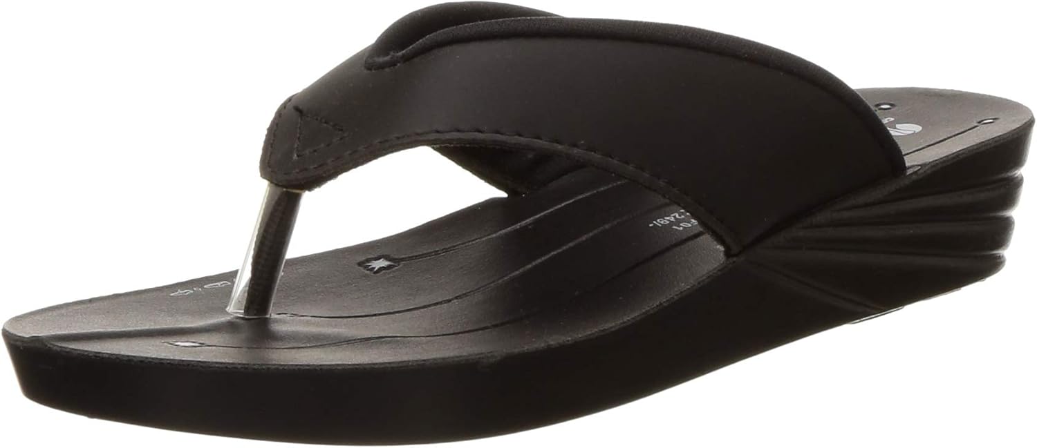 Chips Women's IF01 Black Fashion Sandals Amazon.in Shoes & Handbags