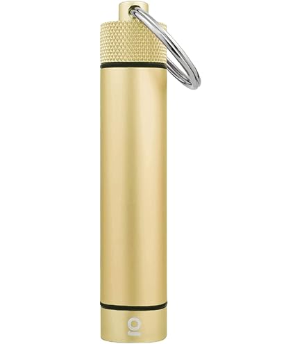 Flacon Étanche EDC Métal – 100x32 Mm, Survie, Pour Disque U, Médicaments, Pêche (tête Pointue)