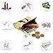 Oyachic 4 Packs Leather Coin Purse,Vintage Pouch Change Holder,Kiss Lock Wallet,Clasp Money Bag For Women