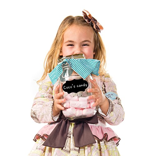 Chalkboard Labels 173 Dishwasher Safe Mason Jar Labels, Pantry