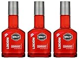 Lot of 3 Brut Locion Dominant 3.4 fl oz each