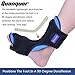 Plantar Fasciitis Night Splint Foot Drop Orthotic Brace for Sleep Support- Adjustable Dorsal Night Splint for Effective Relief from Plantar Fasciitis Pain (Silver)