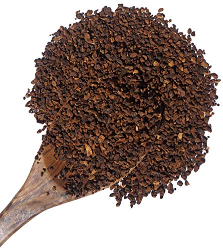 Roasted Chicory Root Granules - For Coffee and Tea - 2 Pounds Bundle w/Chicory Silicone Strainer
