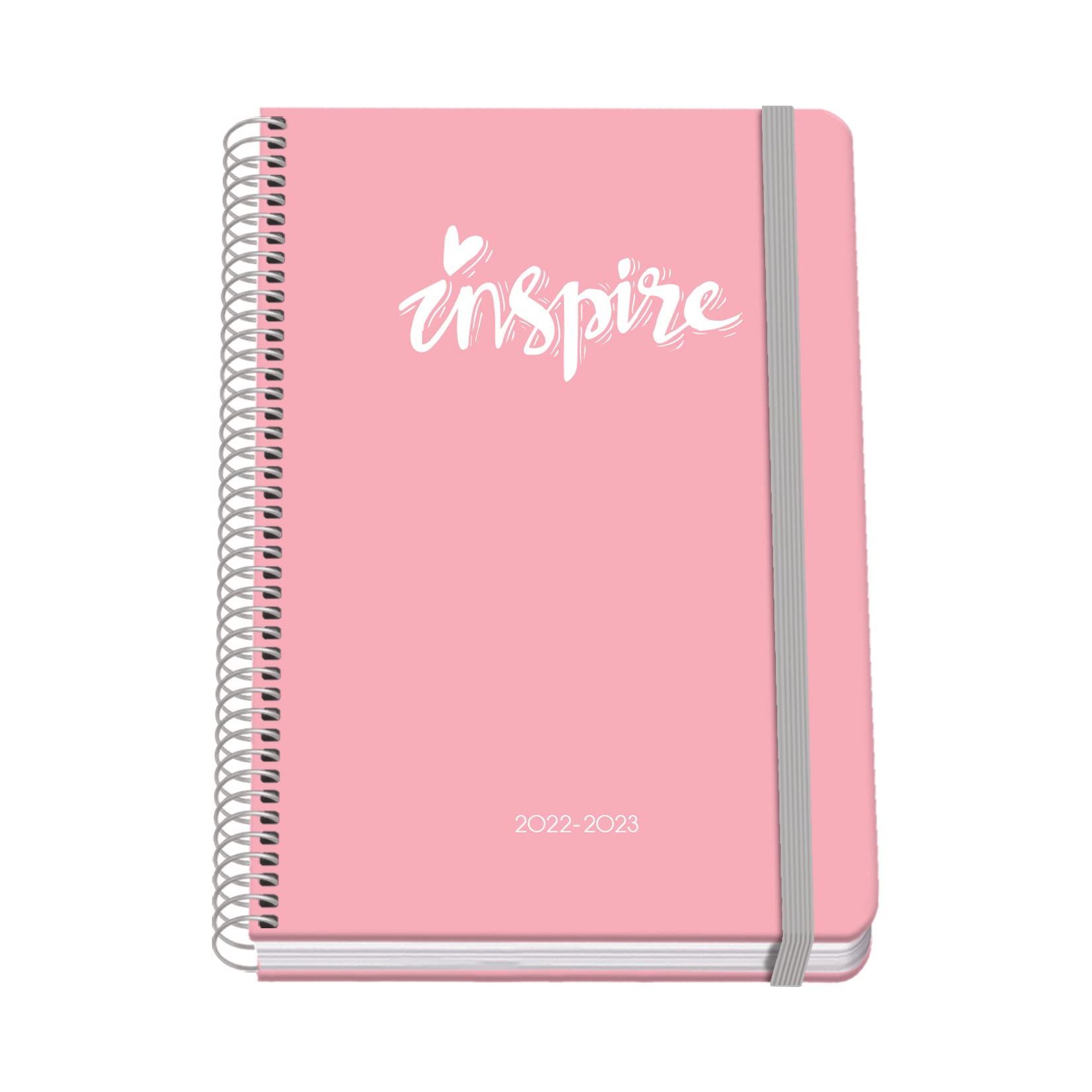 A5 School Diary – Dohe – Pastel – Pink - FSC Mix AEN-COC-000243