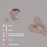 GRTLPOK Baby Nail File Electric Nail Trimmer with LED Light Blue view 7