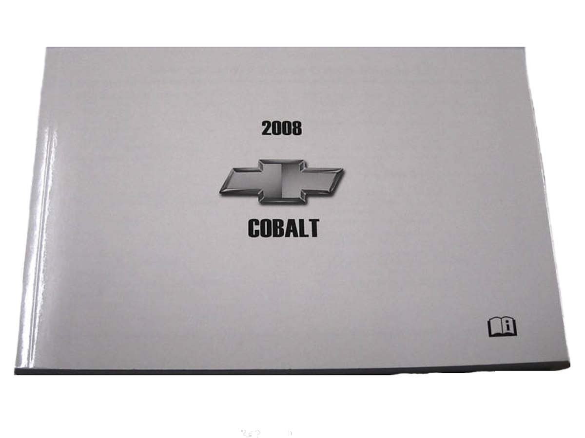 Amazon.com: 2008 Chevrolet Cobalt SS LT LS Supercharged Turbo New Owners  Manual Book English: Automotive